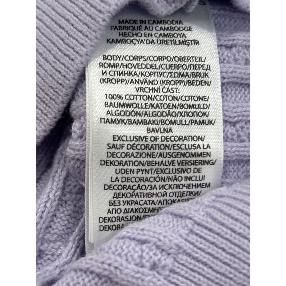 Polo Ralph Lauren Girls Lavender Sweater with Yellow Icon 4/4T - Picture 6 of 6